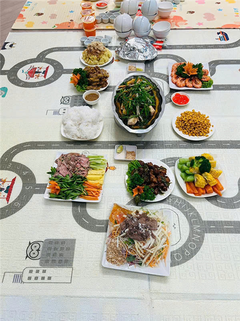 Ảnh đặt tiệc buffet Ô Chợ Dừa