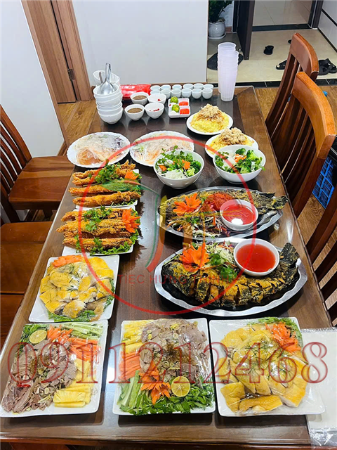 Ảnh đặt cỗ trung thu ở Văn Chương